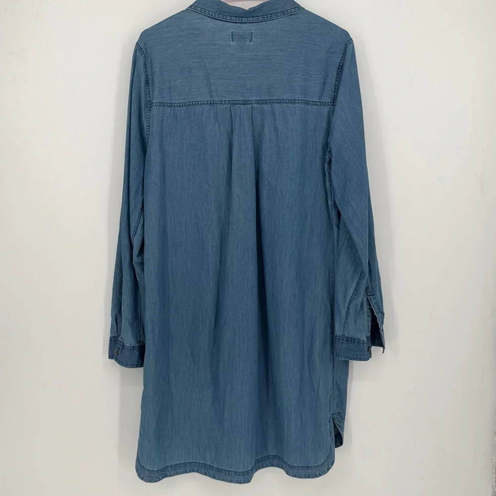 Soft denim blue Jean Dress - Picture 3 of 3